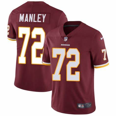 Personalized Men’s Washington Redskins #72 Dexter Manley Limited Burgundy Team Color Untouchable Jersey