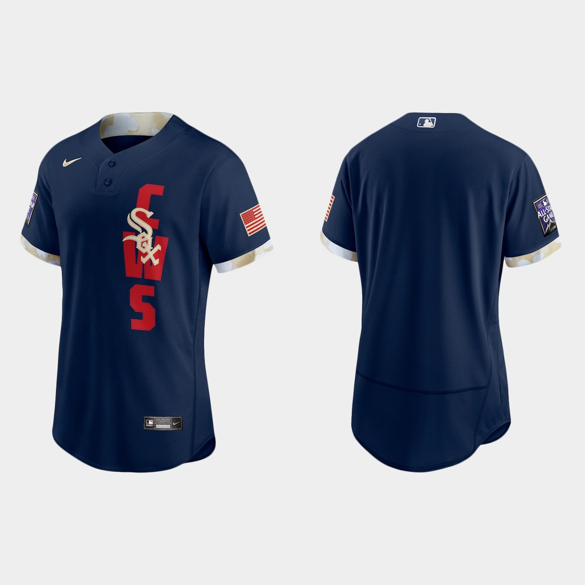 Personalized Chicago White Sox 2021 Mlb All Star Game Authentic Navy Jersey