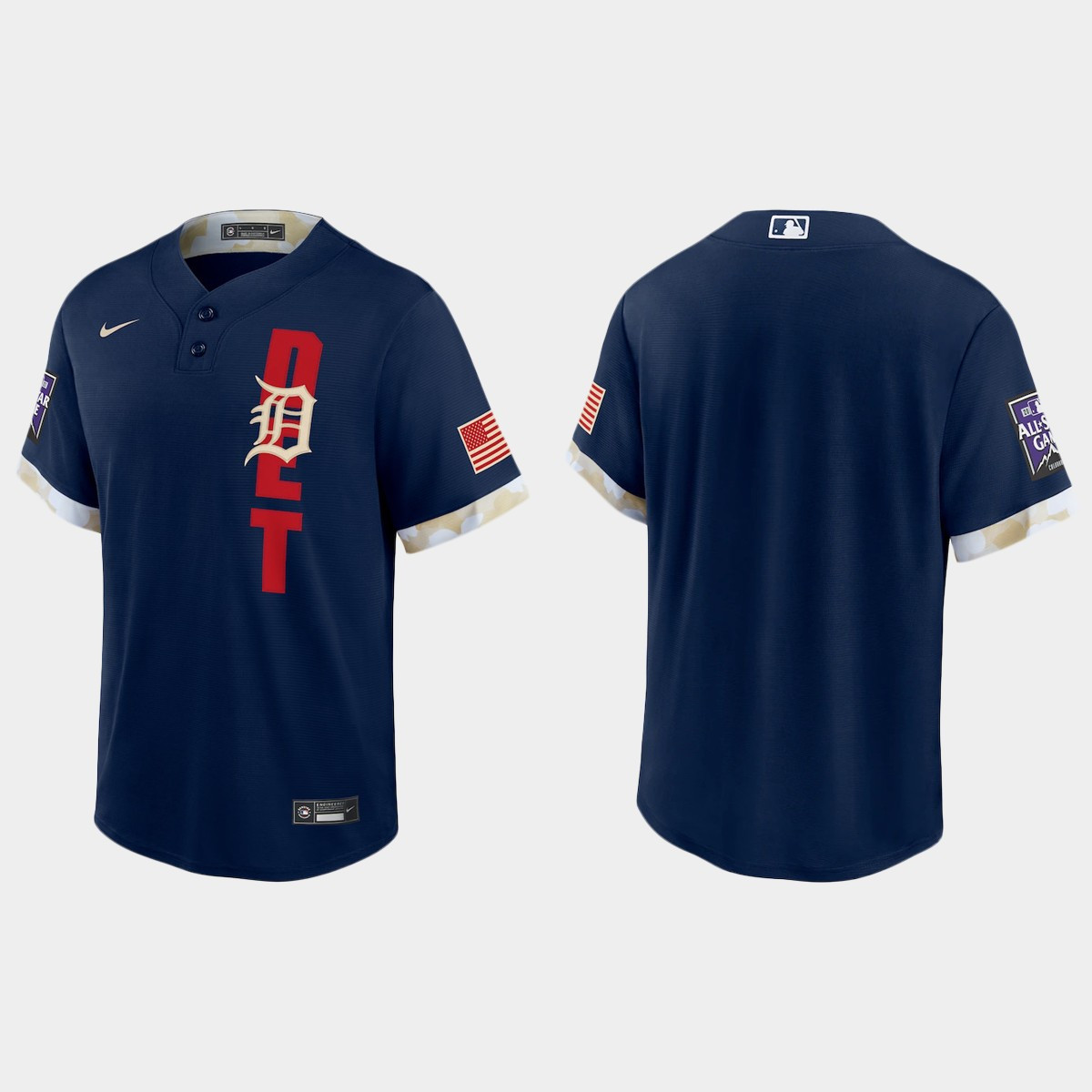 Personalized Detroit Tigers 2021 Mlb All Star Game Fan’s Version Navy Jersey