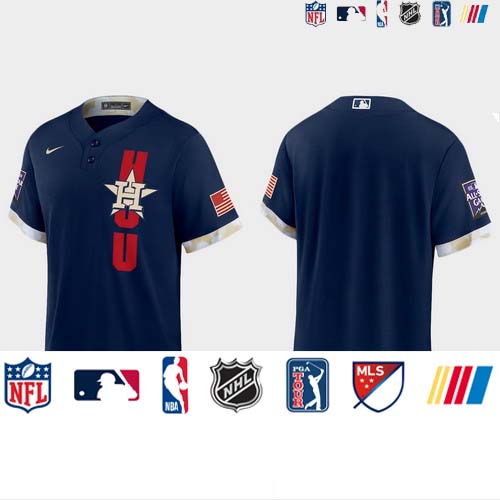 Personalized Houston Astros 2021 Mlb All Star Game Fan’s Version Navy Jersey