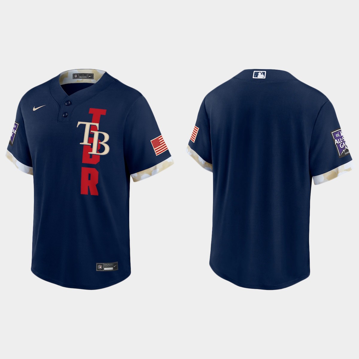 Personalized Tampa Bay Rays 2021 Mlb All Star Game Fan’s Version Navy Jersey