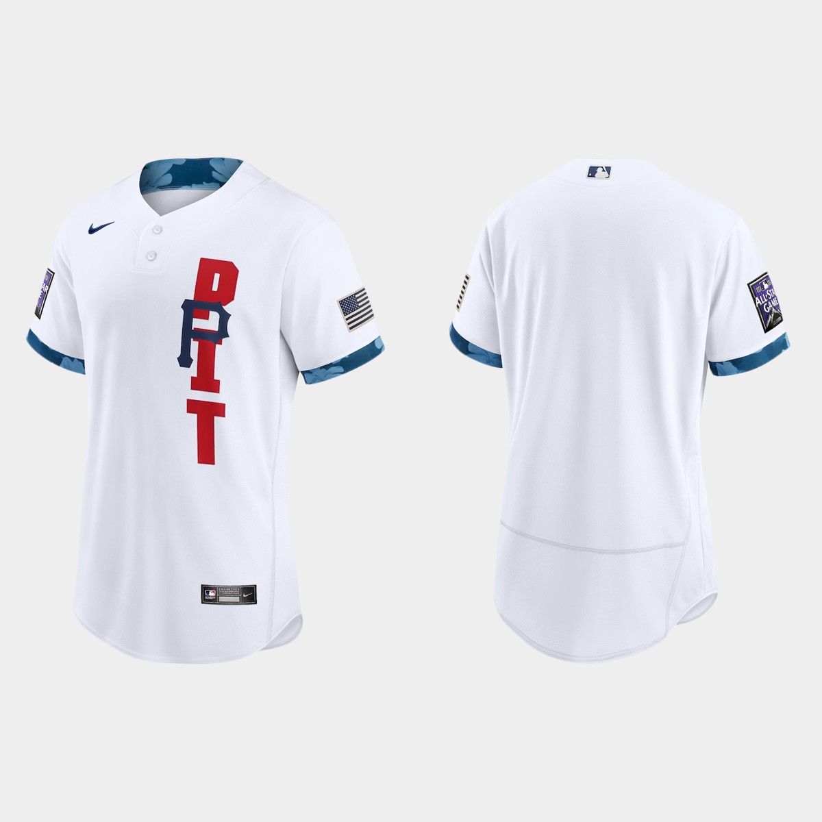 Personalized Pittsburgh Pirates 2021 Mlb All Star Game Authentic White Jersey