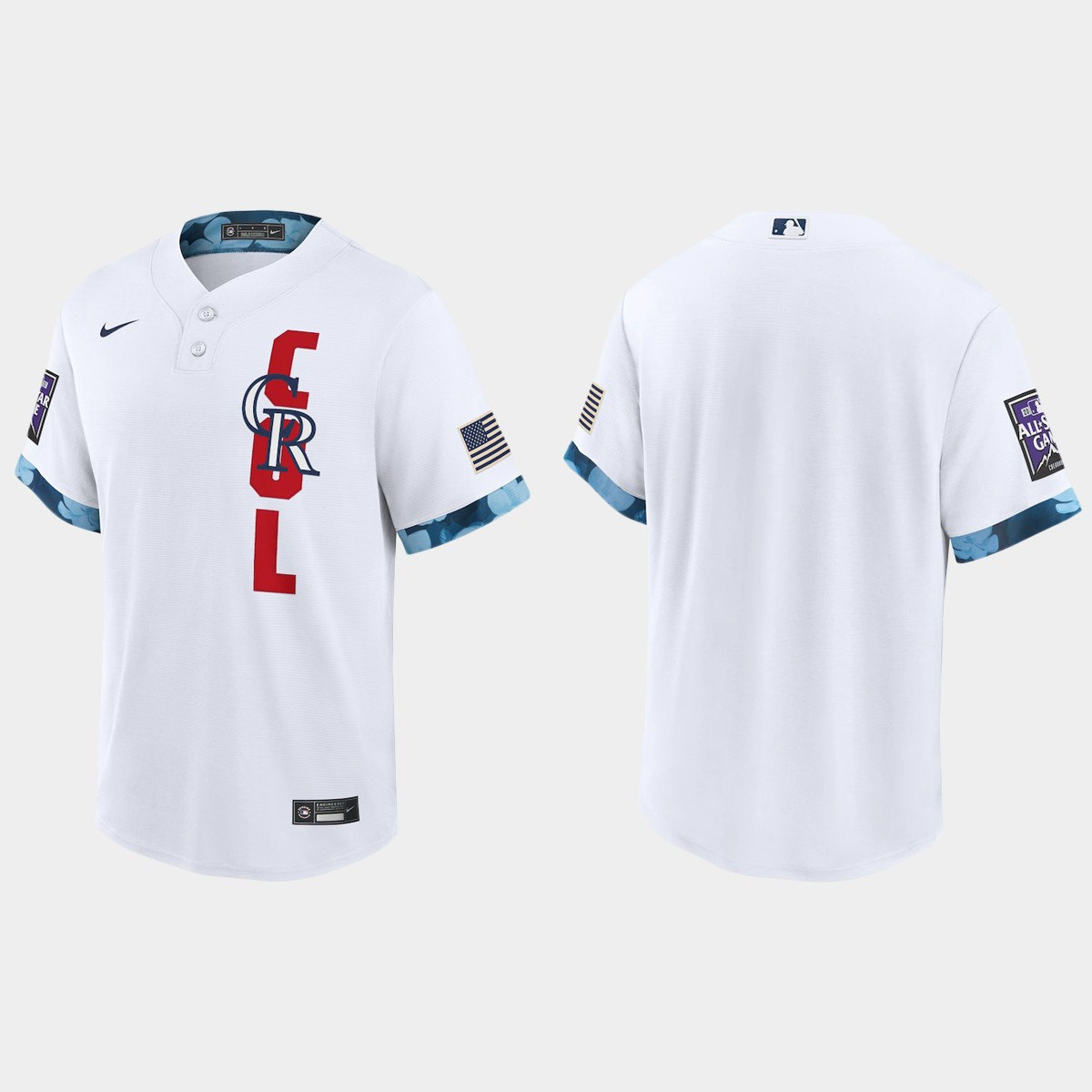 Personalized Colorado Rockies 2021 Mlb All Star Game Fan’s Version White Jersey
