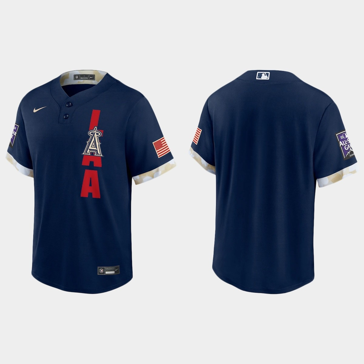 Personalized Los Angeles Angels 2021 Mlb All Star Game Fan’s Version Navy Jersey