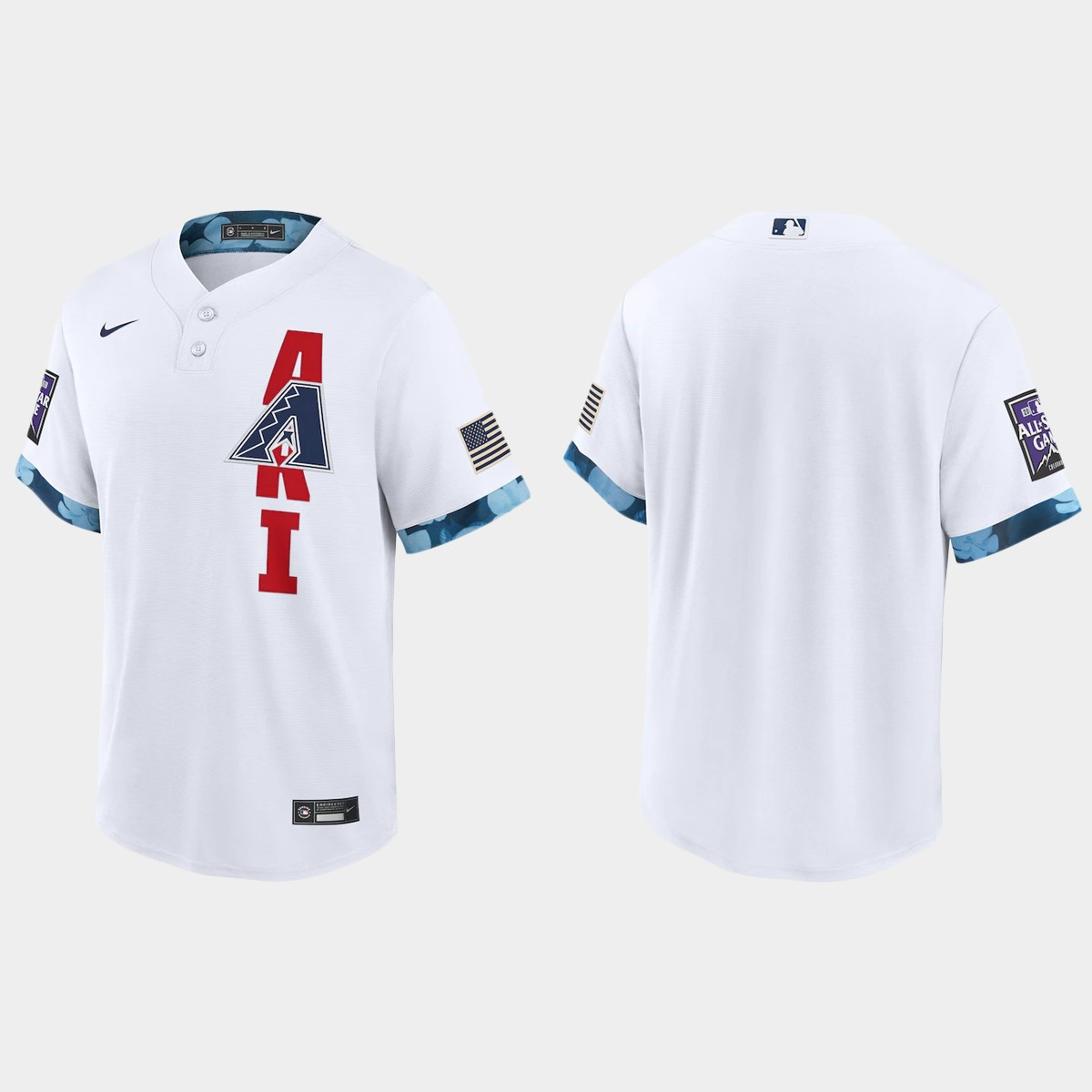 Personalized Arizona Diamondbacks 2021 Mlb All Star Game Fan’s Version White Jersey
