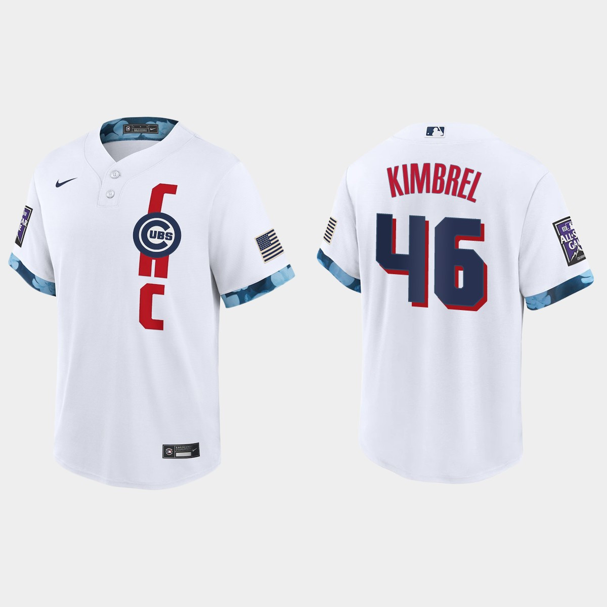 Personalized Chicago Cubs #46 Craig Kimbrel 2021 Mlb All Star Game Fan’s Version White Jersey