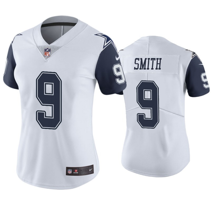 Personalized Women Dallas Cowboys #9 Jaylon Smith Color Rush Jersey