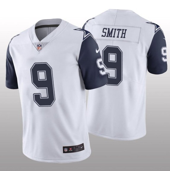 Personalized Dallas Cowboys #9 Jaylon Smith Color Rush Jersey