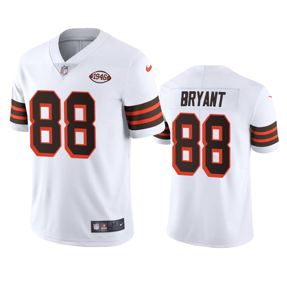 Personalized Cleveland Browns #88 Harrison Bryant 1946 Collection Alternate Limited NFL Jersey – White