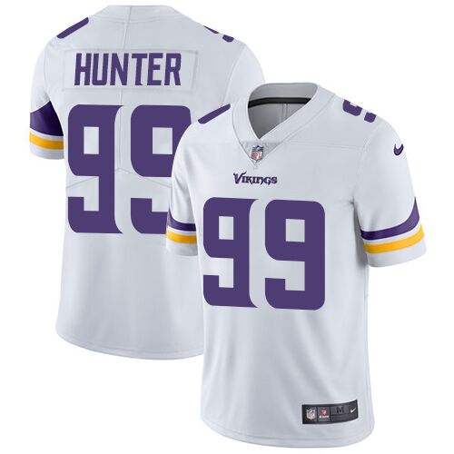Personalized Men’s Vikings #99 Danielle Hunter White NFL Untouchable Limited Jersey