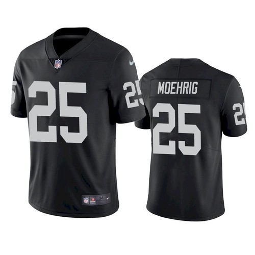 Personalized Men’s Las Vegas Raiders #25 Trevon Moehrig Black Limited Jersey