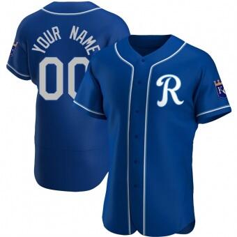 Personalized Men’s Kansas City Royals Blueized Stitched MLB Jersey