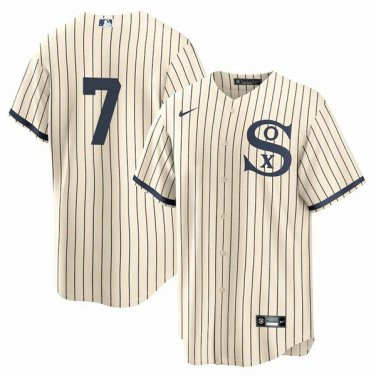 Personalized Men’s Chicago White Sox Field of Dreams #7 Tim Anderson Cool Base Jersey