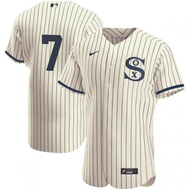 Personalized Men’s Chicago White Sox Field of Dreams #7 Tim Anderson Flex Base Jersey