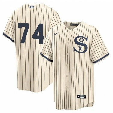 Personalized Men’s Chicago White Sox Field of Dreams #74 Eloy Jimenez Cool Base Jersey
