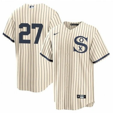 Personalized Men’s Chicago White Sox Field of Dreams #27 Lucas Giolito Cool Base Jersey