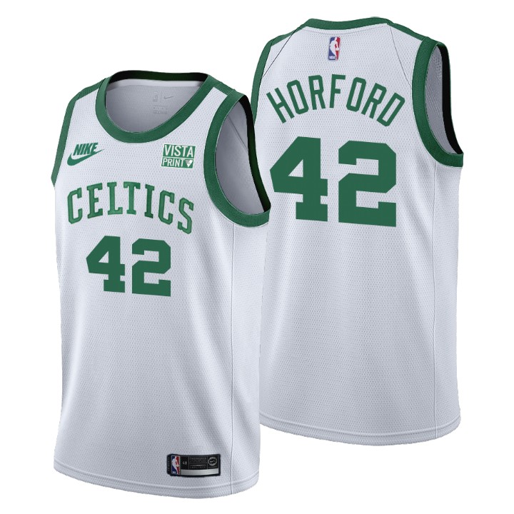 Personalized Boston Celtics #42 Al Horford Men’s Releases Classic Edition NBA 75th Anniversary Jersey White