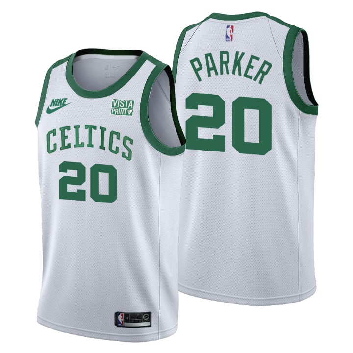 Personalized Boston Celtics #20 Jabari Parker Men’s Releases Classic Edition NBA 75th Anniversary Jersey White