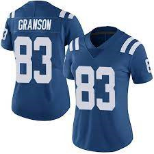 Personalized Women’s Indianapolis #83 Colts Kylen Granson Blue Jersey