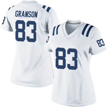 Personalized Women’s Indianapolis #83 Colts Kylen Granson White Jersey
