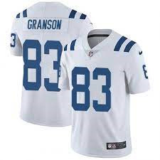 Personalized Men’s Indianapolis #83 Colts Kylen Granson White Limited Jersey