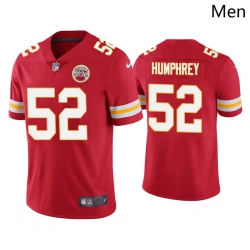 Personalized Men Kansas City Chiefs #52 Creed Humphrey Limited Red Jersey
