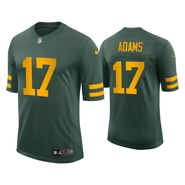 Personalized Packers #17 Davante Adams Alternate Green Limited Jersey
