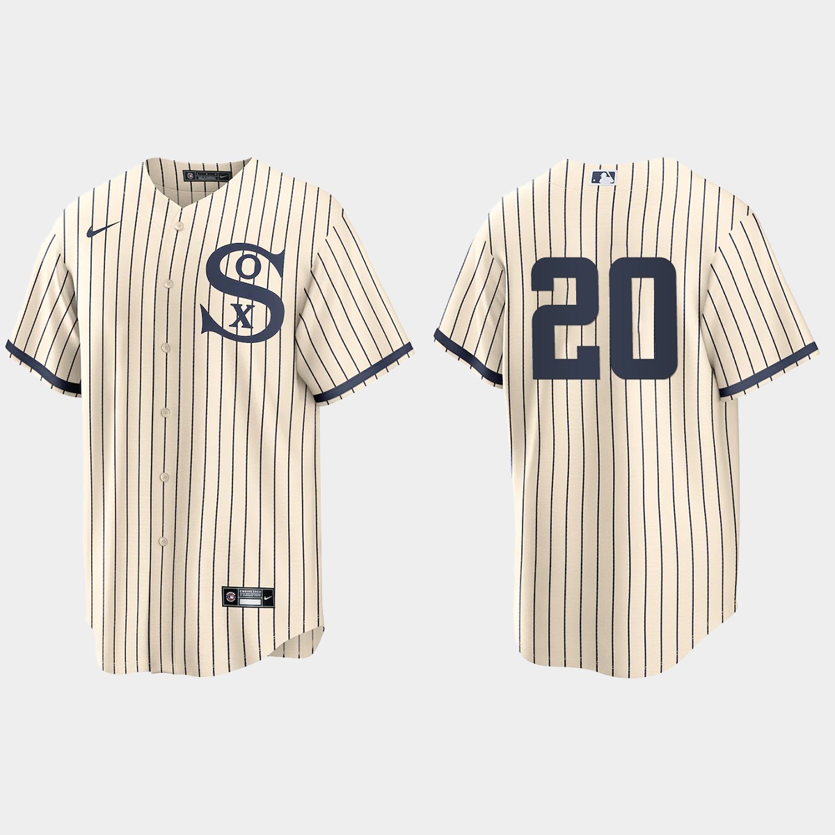 Personalized Chicago White Sox #20 Danny Mendick Men’s White 2021 Field of Dreams Game MLB Jersey