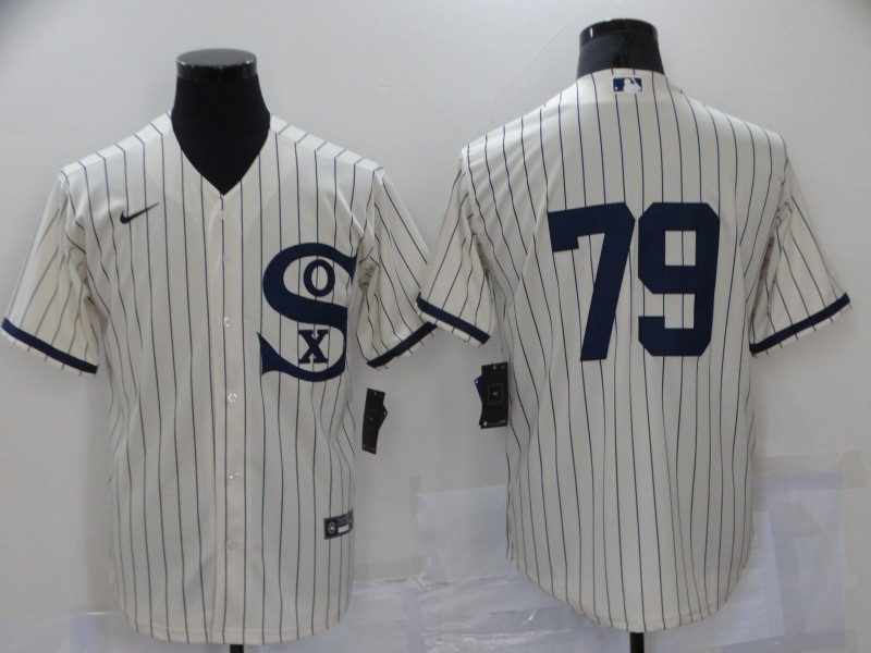 Personalized White Sox 79 Jose Abreu Cream 2021 Field Of Dreams Cool Base Jersey