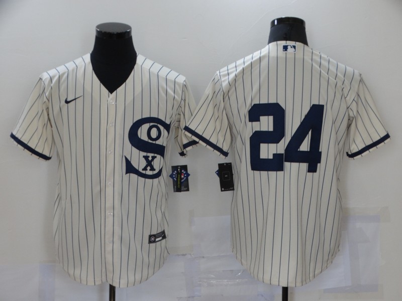 Personalized White Sox 24 Yasmani Grandal Cream 2021 Field Of Dreams Cool Base Jersey
