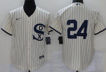 Personalized Men’s Chicago White Sox #24 Yasmani Grandal Cream 2021 Field of Dreams Cool Base Jersey