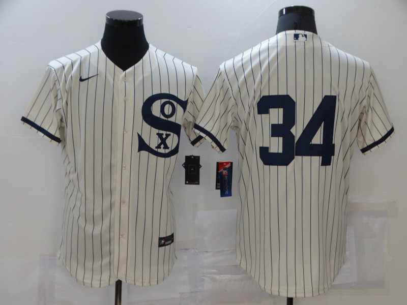Personalized Men’s Chicago White Sox #34 Michael Kopech 2021 Cream Navy Field of Dreams Flex Base Stitched Jersey