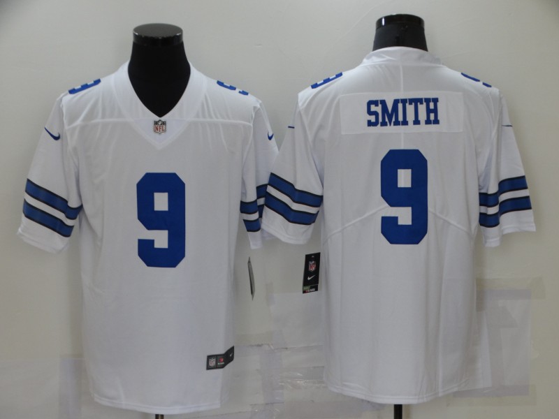 Personalized Cowboys 9 Jaylon Smith White Untouchable Limited Jersey