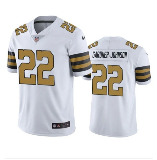 Personalized Men’s Saints #22 Chauncey Gardner-Johnson Color Rush Jersey