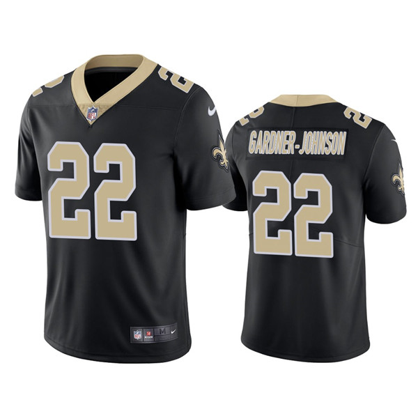 Personalized Men’s Saints #22 Chauncey Gardner-Johnson 2019 NFL Black Limited Jersey