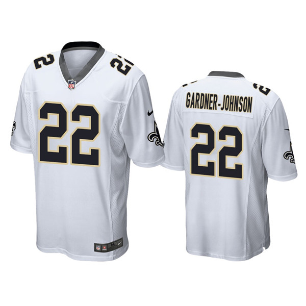 Personalized Men’s Saints #22 Chauncey Gardner-Johnson 2019 NFL White Limited Jersey