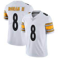Personalized Men’s Steelers #8 Ingram III Gold Rush Jersey (2)