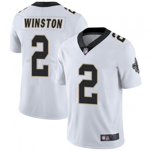 Personalized Men’s New Orleans Saints #2 Jameis Winston White Jersey