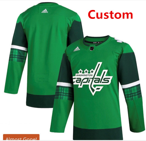 Personalized Custom Capitals The St. Patrick’s Day jersey_1