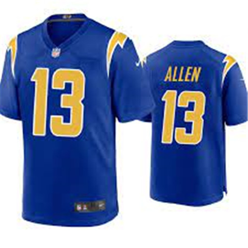 Personalized Chargers 13 Keenan Allen Royal 2020 New Untouchable Limited Jersey