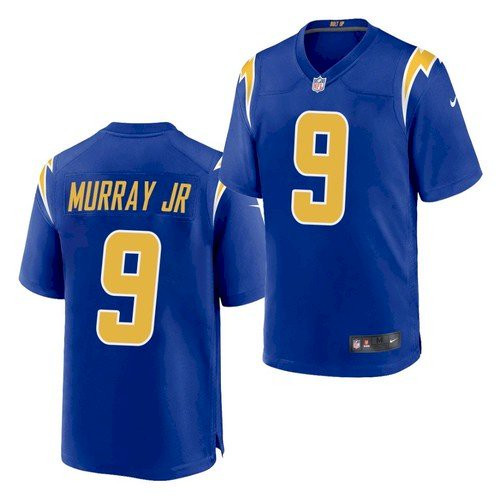 Personalized Men’s Chargers #9 Kenneth Murray Jr. New Untouchable Limited Royal Jersey