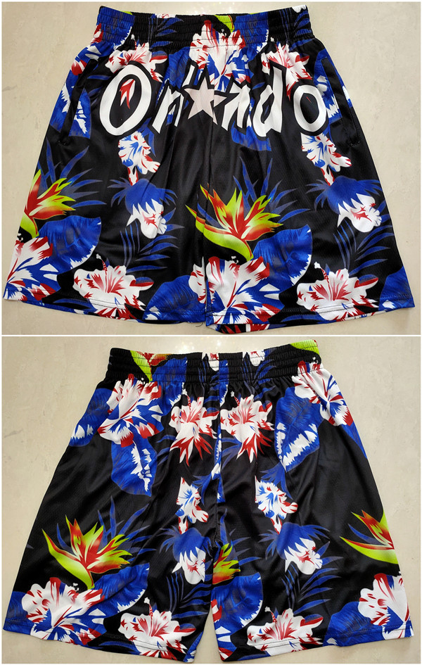 Personalized Men’s Orlando Magic Shorts(Run Small)