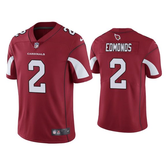Personalized Men’s Arizona Cardinals #2 Chase Edmonds Red Untouchable Limited Stitched Jersey