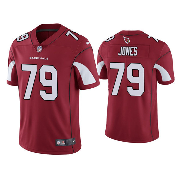 Personalized Men’s Arizona Cardinals #79 Josh Jones Red Untouchable Limited Stitched Jersey