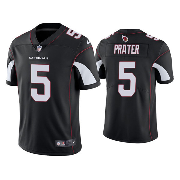 Personalized Men’s Arizona Cardinals #5 Matt Prater Black Untouchable Limited Stitched Jersey