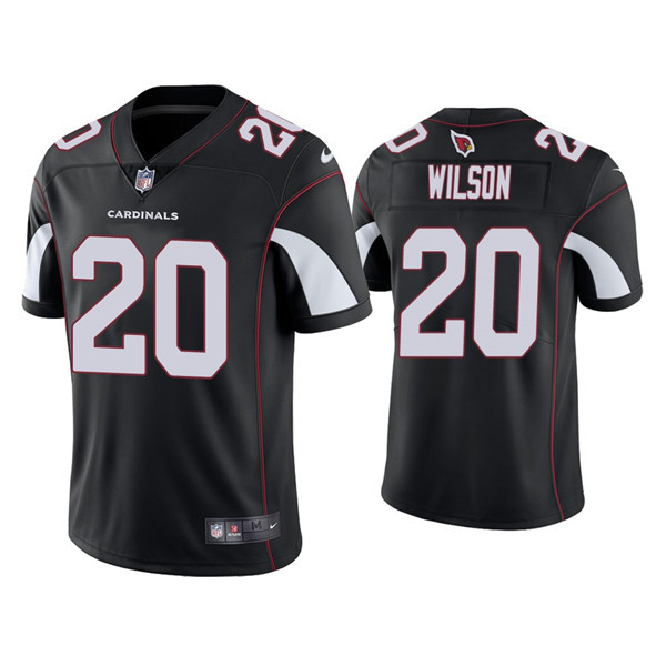 Personalized Men’s Arizona Cardinals #20 Marco Wilson Black Untouchable Limited Stitched Jersey