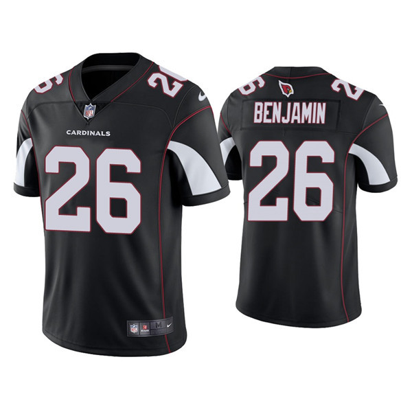 Personalized Men’s Arizona Cardinals #26 Eno Benjamin Black Untouchable Limited Stitched Jersey