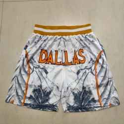 Personalized Men’s Dallas Mavericks Black Transfer Shift Shorts