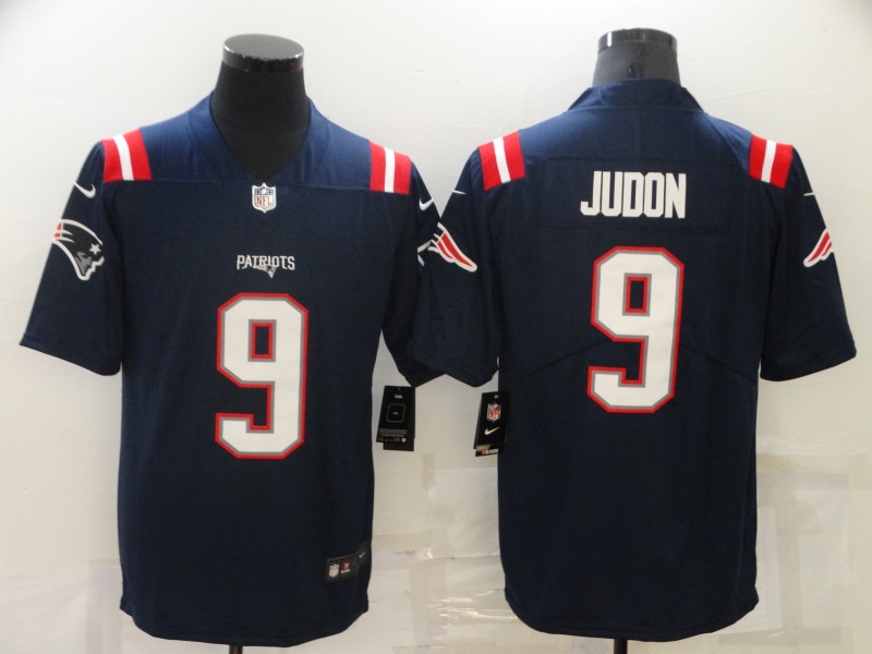 Personalized Men’s New England Patriots #9 Matthew Judon Navy Blue 2021 NEW Untouchable Stitched NFL Limited Jersey