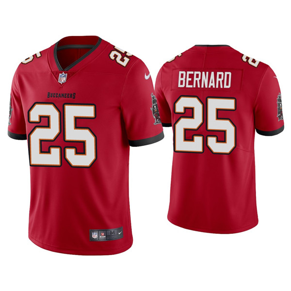 Personalized Youth Tampa Bay Buccaneers #25 Giovani Bernard Red Untouchable Limited Stitched Jersey
